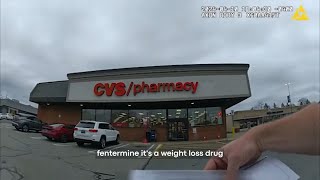 CVS Employee Caught Stealing a Bundle of Pills—Manager Catches Her Red-Handed | Police Bodycam