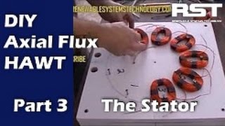 Build A DIY Axial Flux Wind Turbine Pt 3: The Stator