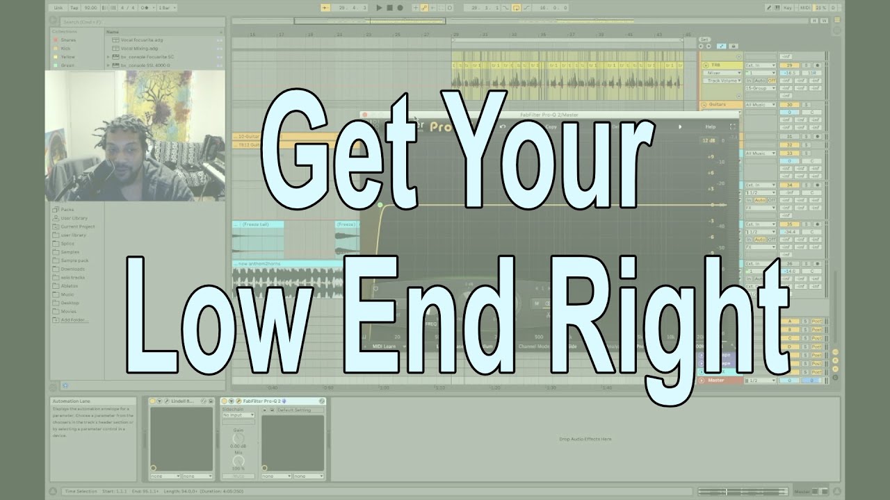 Low end Mixing Trick for Tight, Clean, Big Bass - YouTube