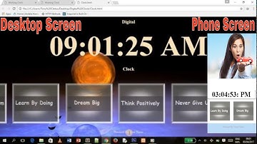 Learn how to create a responsive digital clock web application with JavaScript, CSS3, HTML5