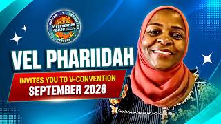VEL Phariidah Invites You to V-Convention September 2026