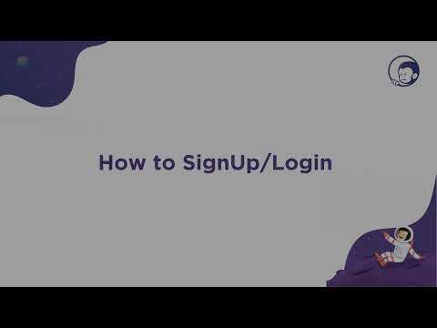 How to Sign Up/Login to ChimpVine