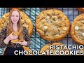 The Best Soft & Chewy Pistachio White Chocolate Chip Cookies Recipe