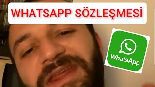 AYKUT ELMAS - WHATSAPP SÖZLEŞMESİ