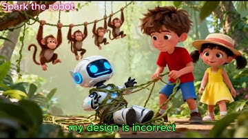 The Robot Who Felt Different! | Learning About Strengths for Kids | Jungle Adventure