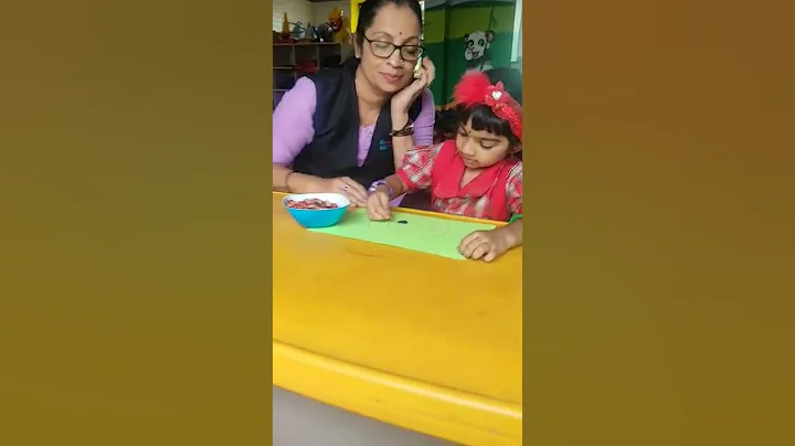 Fine motor skill activity for toddlers