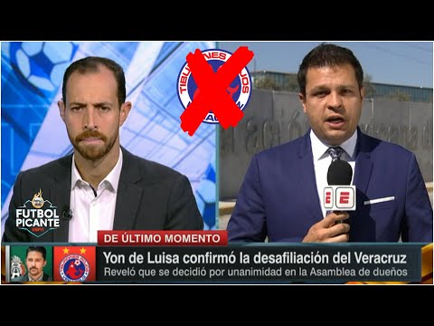 Yon de Luisa lo CONFIRMÓ. Tiburones de Veracruz DESAFILIADO de la Liga MX | Futbol Picante