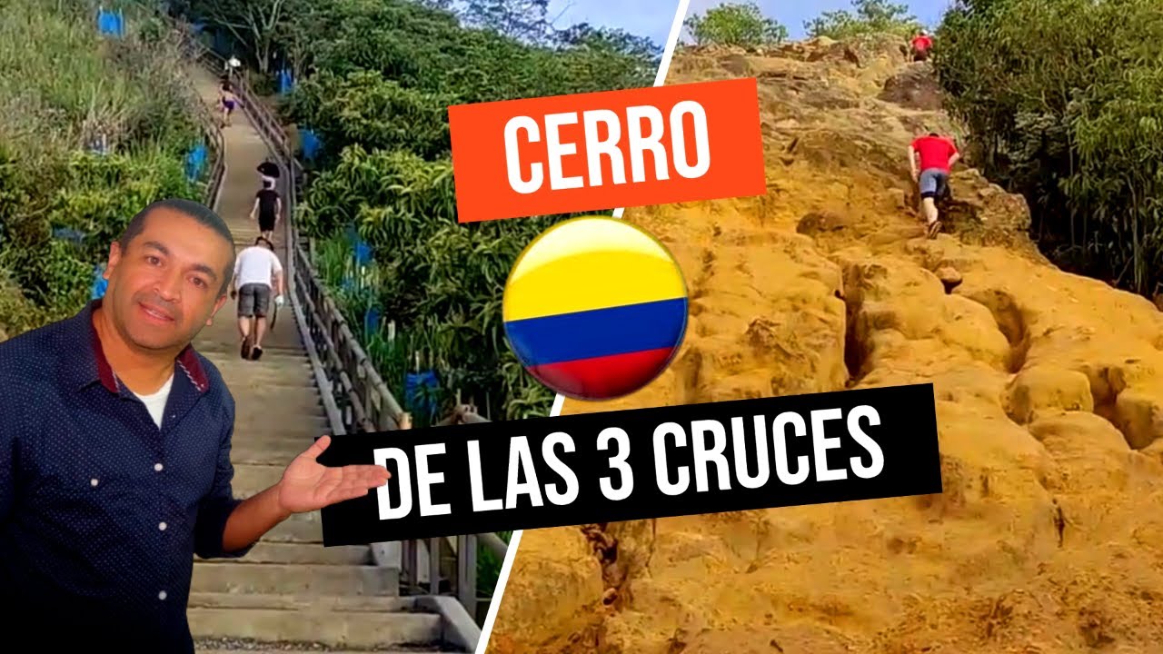 🏃🏻‍♂️Senderismo, CERRO DE LAS TRES CRUCES  Cali,✅ HISTORIA (SEO en YouTube 2023)🏙
