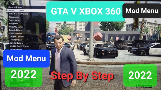 Gta V mod menu 100% explicado Xbox360 RGH 