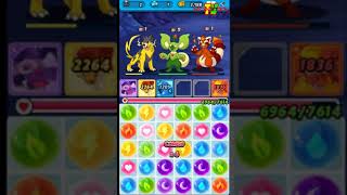 Dynamons Evolution #8 - Puzzle & RPG: Legend of Dragons screenshot 2