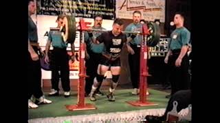 Wade Hooper 1998 USAPL 676lbs/307kg Squat Attempt