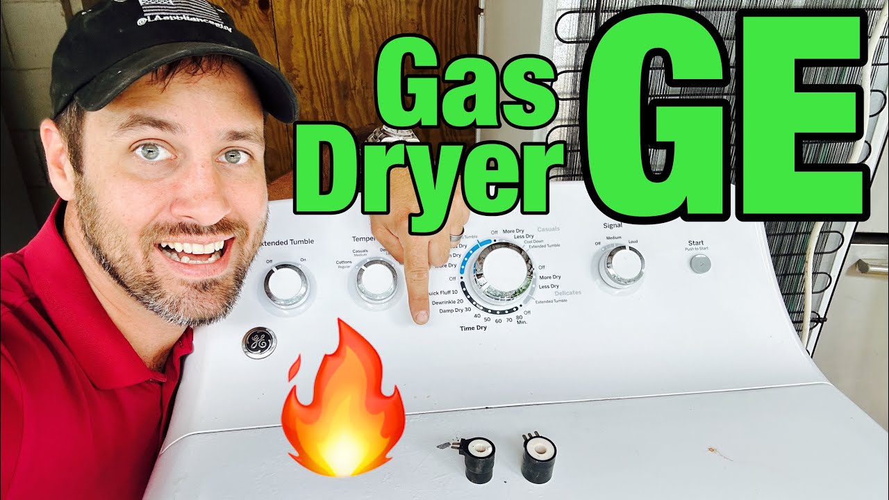 Why This GE GAS Dryer Isn’t Heating All the Time | Quick Gas Solenoid Fix | GTD42GASJ2WW