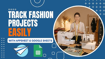 Project Management App for Fashion Design Company Using AppSheet and Google Sheets #appsheet