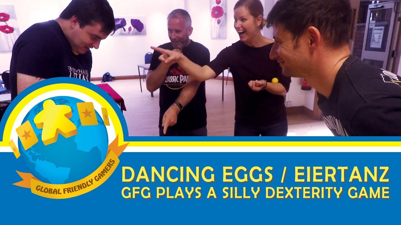 Dancing Eggs / Eiertanz: GFG plays the silly dexterity game by Haba