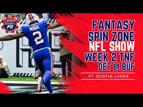 NFL DFS Week 2 Thursday Night Football: Top Plays, Fades & Strategy w/ Dustin Ludke | FantasySpin