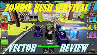 Zombie Rush Survival Vector Review, Fully Upgraded