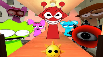 Nightmare Pyramixed Sprunki Simon Phase 666 And Pyramixed Sprunki Phases Nextbot Gmod