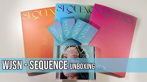 WJSN - Sequence Album Unboxing