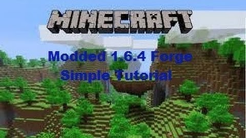 Minecraft 1.6.4 Modded Server Simple Tutorial