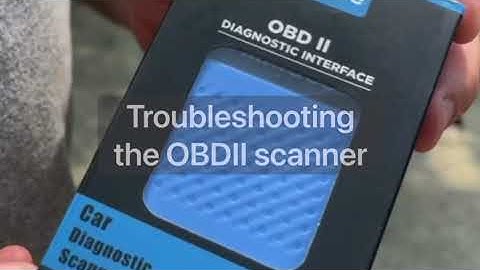 How to use Akface OBD2 scanner via iOS CAR SCANNER