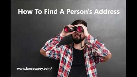 SKIP TRACE SEARCH | How To Locate a Person