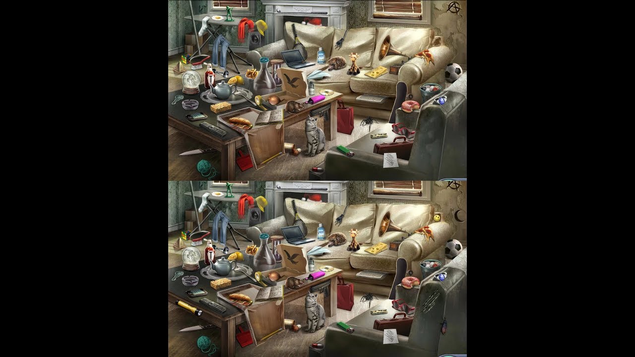 spot the difference between two pictures in the crime scence most ...