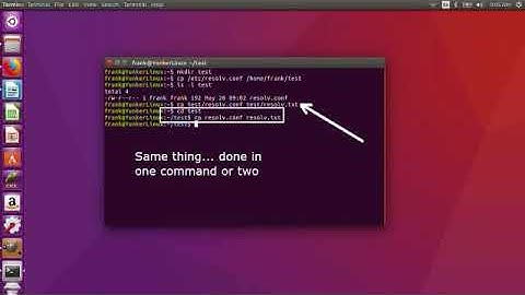 02 Linux DOS: file copying and permissions