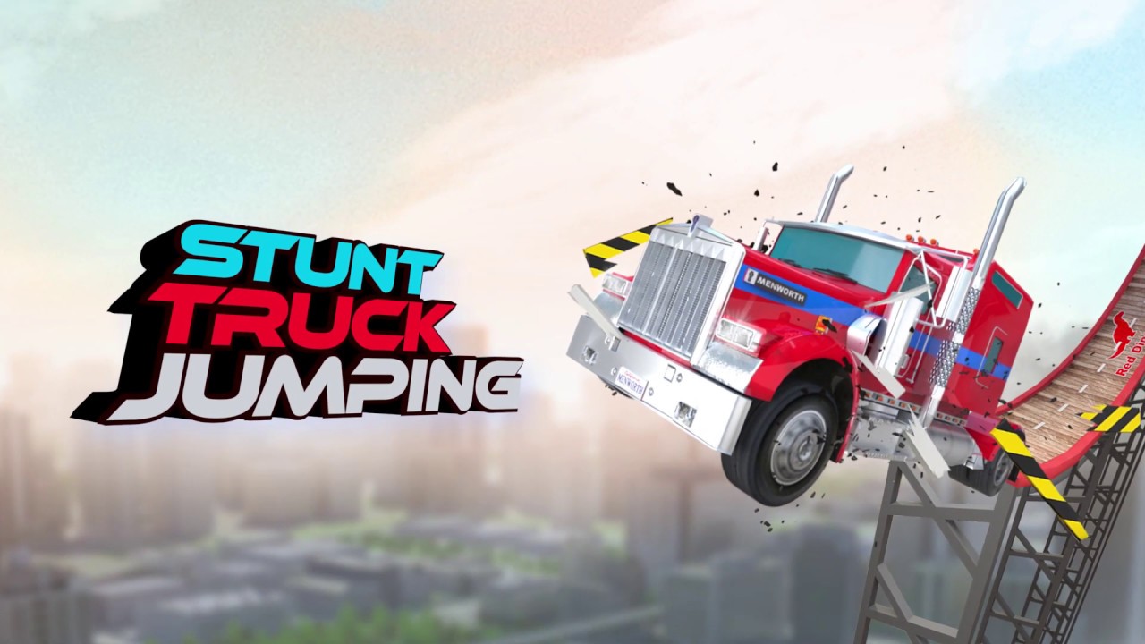 Stunt Truck Jumping MOD APK cover