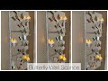 Mirrored Butterfly Wall Sconce using Dollar Tree Items | DIY Home Decor