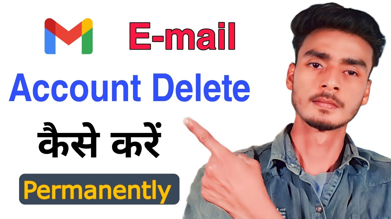 How To Delete Gmail Account Permanently 2023 || Gmail Account Delete ...
