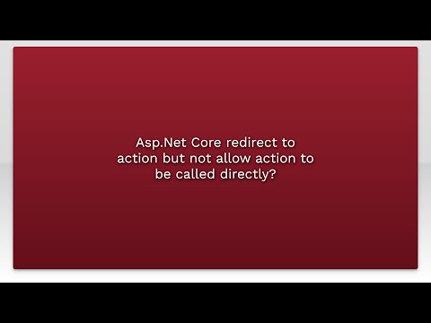 Asp.Net Core redirect to action but not allow action to be called directly?