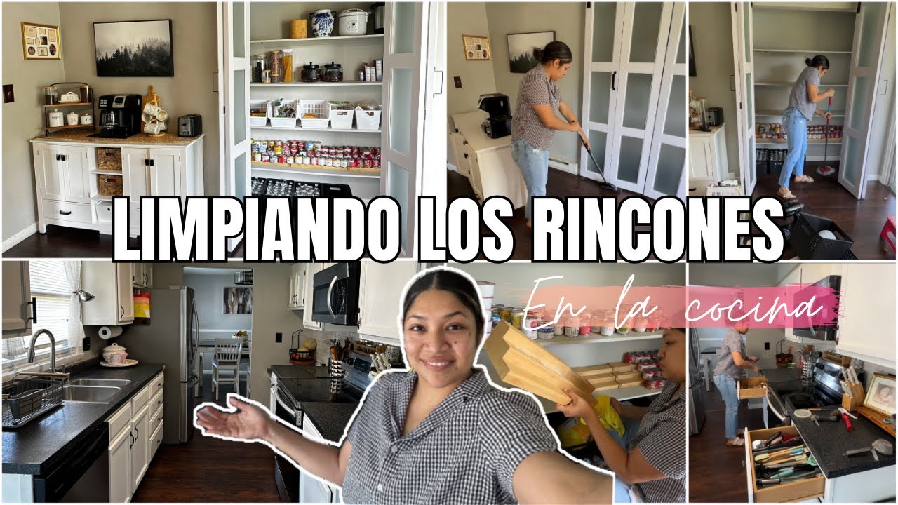✅ LIMPIEZA PROFUNDA EN TODA LA COCINA | LIMPIA COMMIGO 🧼 | MOTIVACIÓN PARA LIMPIAR LA CASA 🧹 