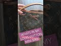 what's in my Louis Vuitton MINI NOE BAG! #WIMB #LVBAG #LVMINIBAG #ADORABLEBAG #handbags