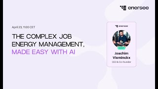 The Complex Job Energy Management, Made Easy with AI