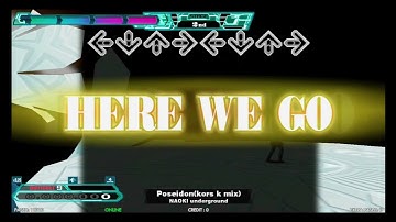 【LV9】DDR / Poseidon (kors k mix) - DIFFICULT DOUBLE with handclap