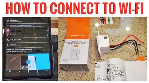 HOW TO Setup WiFi Alexa APP Amazon Basics 3-Way Smart WIFI Switch with Alexa