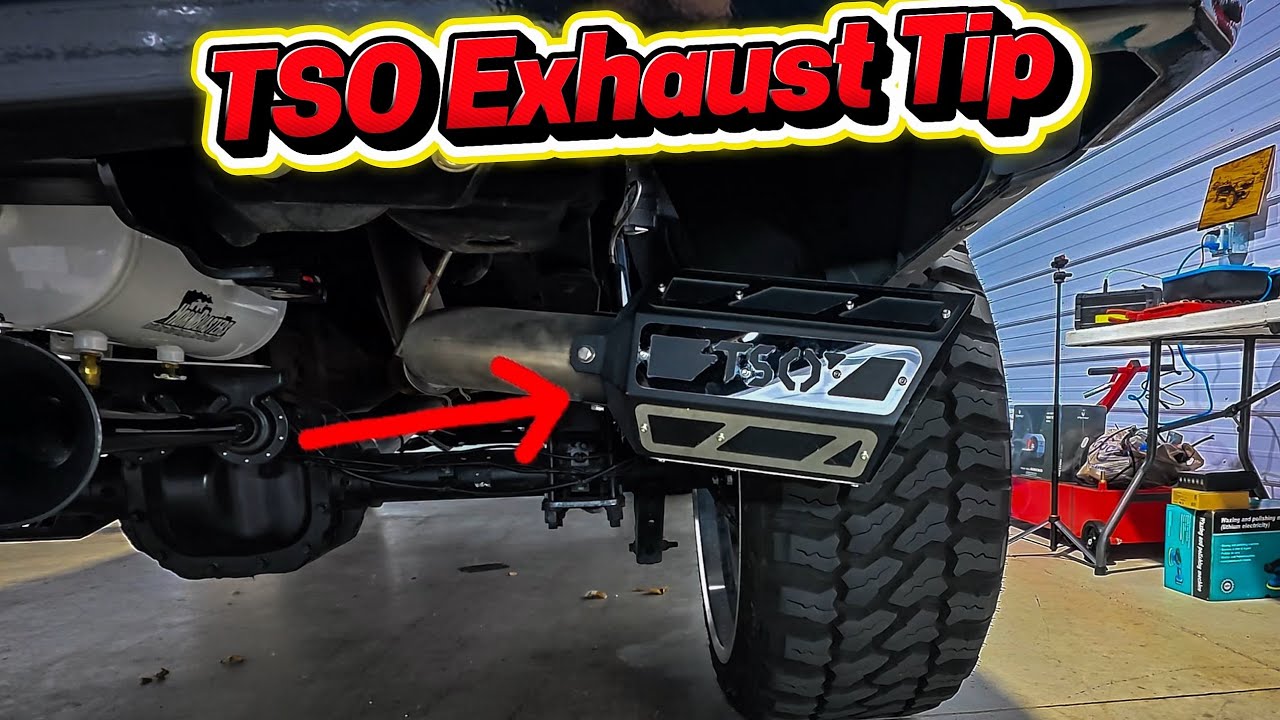 Насадка на выхлопную трубу TSO на моем Ford F150 Ecoboost 2017 года выпуска