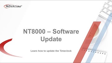 NT8000 Software Update Process