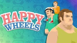 Panda the Pogo Guy + Trying An Impossible Level - HAPPY WHEELS FUNNY MOMENTS