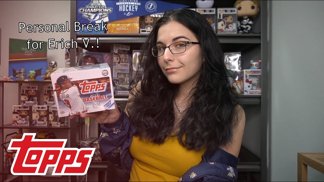Lucky Last Jumbo?! | 2021 TOPPS UPDATE SERIES BASEBALL JUMBO HOBBY BOX OPENING FOR ERICH V.