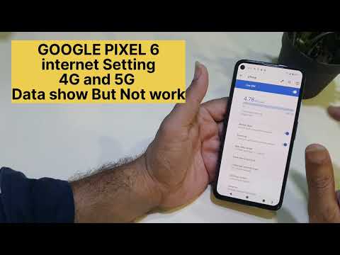 Google Pixel 6 Internet Problem Fix | slow Data Connection Fix