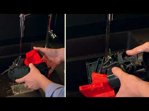 How to cleaning the brewing unit on the Siemens fully automatic bean to cup coffee machine EQ500