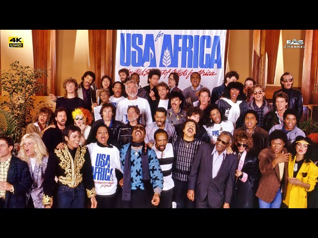 [Remastered 4K • 60fps] We Are The World - USA for Africa 1985 • EAS Channel class=