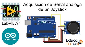LabVIEW y Arduino: JOYSTICK