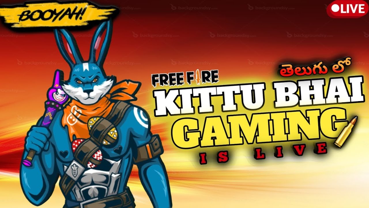 Free Fire Live Telugu - Csr Rank Push With Subscriber's 🔥- Kittu Bhai ...