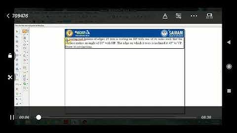 Lecture video_18EGDL15/25_Module 2_ Projection of planes_ Harish Babu L