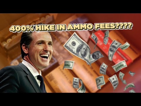 This Law Takes Effect Today!! Ammo Fees take a 400% Hike!