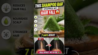I Tried This Shampoo Bar for 7 Days 😳 | Hair Fall Result #shorts
