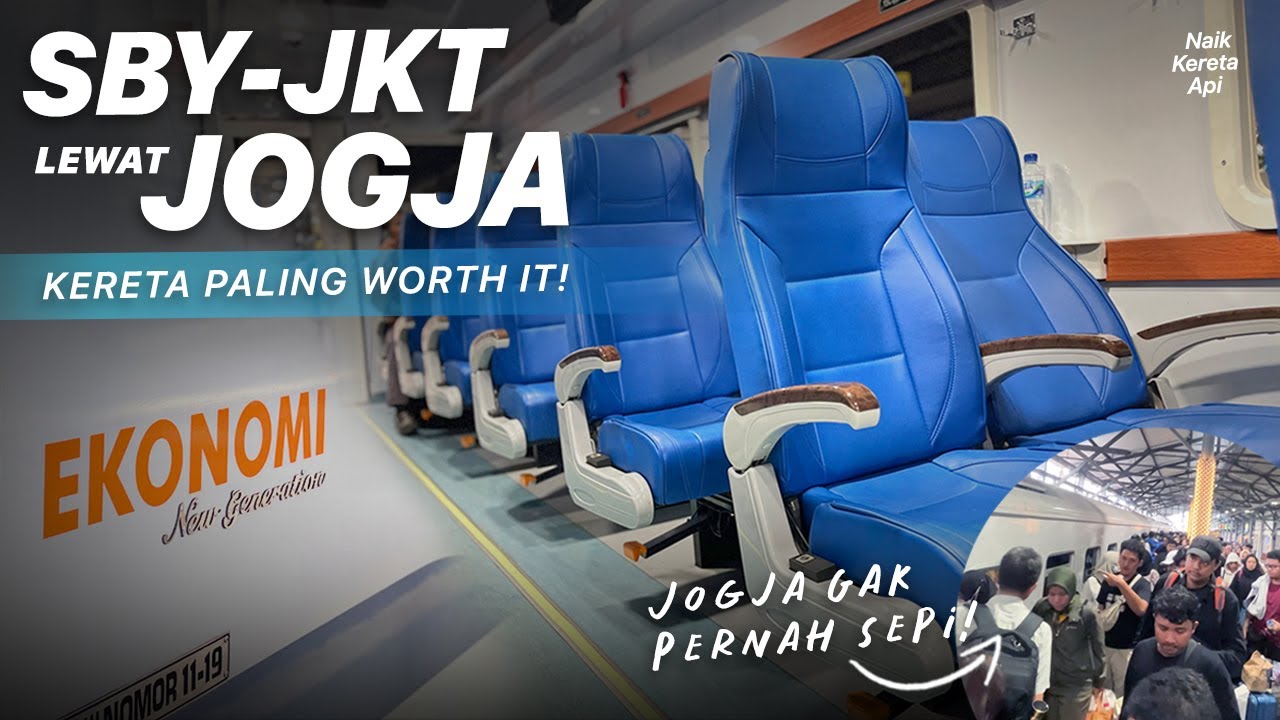 👍 KERETA EKONOMI PALING WORTH IT! Naik KA Gaya Baru Malam Selatan ...