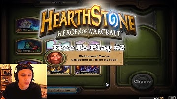 Hearthstone Free To Play - #2: Unlocking All The Characters